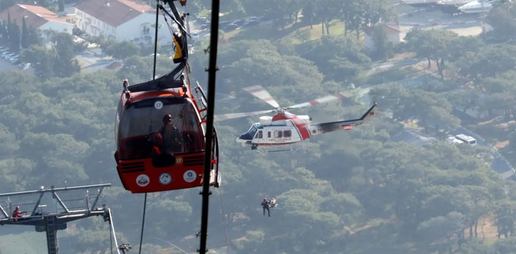 Cable car accident kills one in Antalya- Turkey