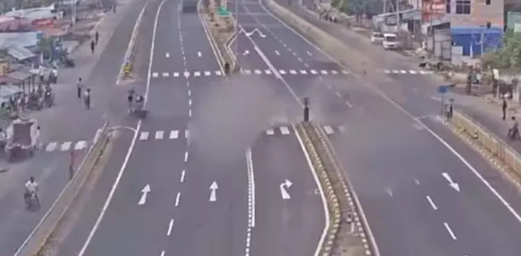 viral video, suv, tamil nadu, accident, india,