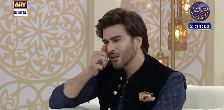 imran abbas, mother, crying