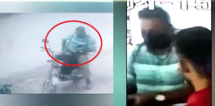 CCTV, Karachi police, another robbery incident