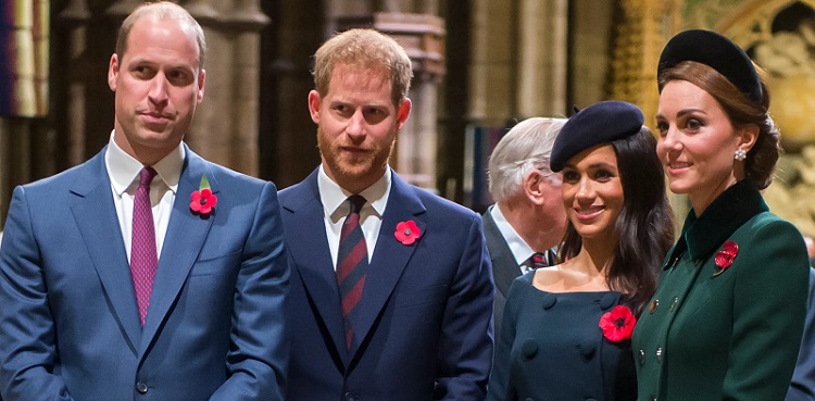 prince william, kate middleton, prince harry, meghan markle