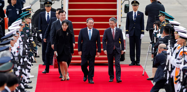 China, new beginning, US-allied, South Korea, Japan