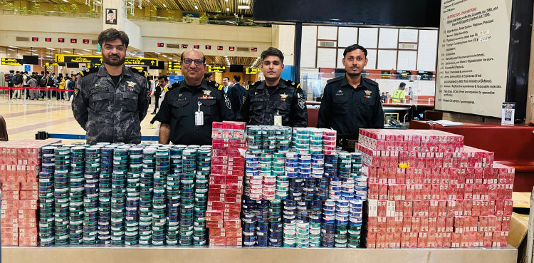 Customs foils, cigarette smuggling bid, Karachi Airport