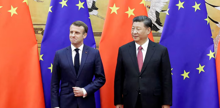 Emmanuel-macron-Chinese-president-Xi-Jinping-meeting
