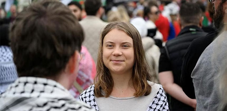 Greta Thunberg Malmo protest
