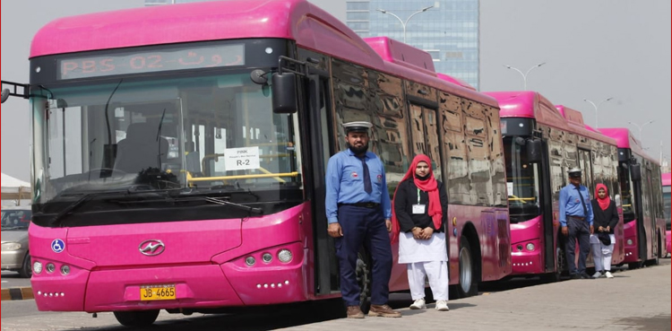Islamabad, school buses, Pink bus project