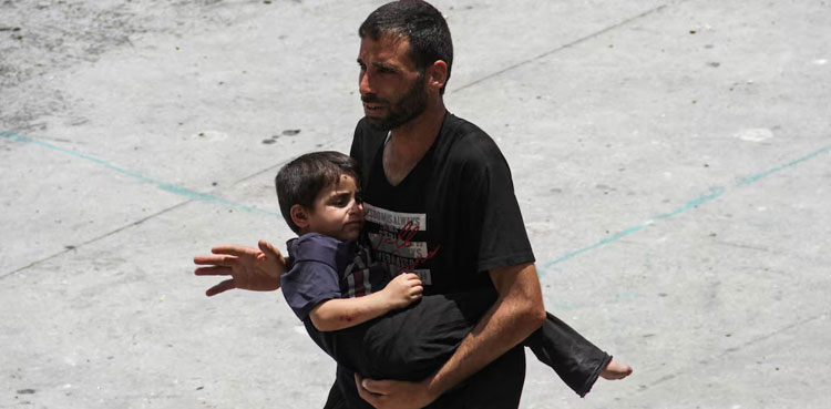 UN chief, Gaza children,