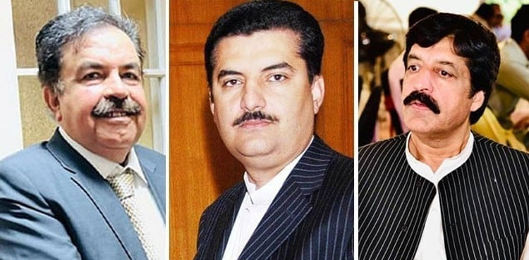 President Zardari, Punjab KP governors, Balochistan governor