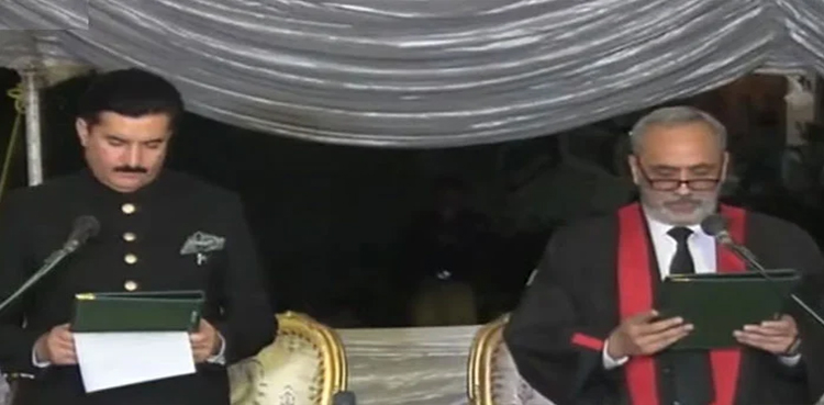 KP governor, Faisal Karim Kundi oath, Faisal Karim Kundi