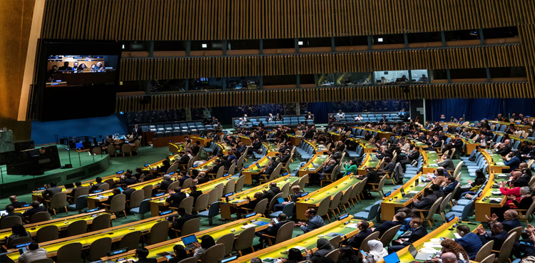 UN General Assembly, votes, Gaza ceasefire