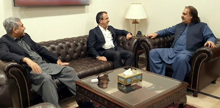 CM Ali Amin Gandapur, Mohsin Naqvi, Khyber Pakhtunkhwa