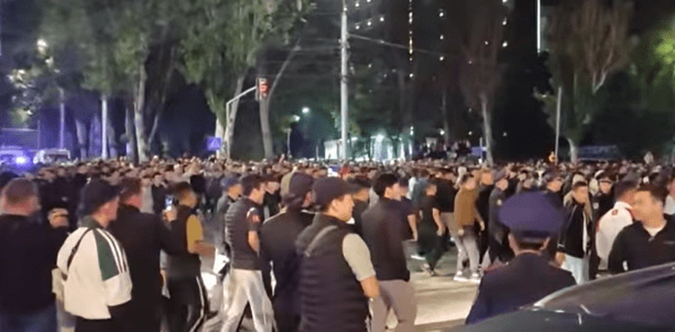 Bishkek violence Pakistani students