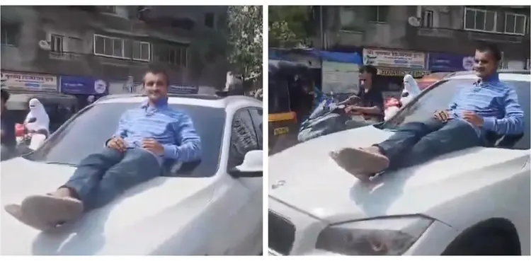 viral, bmw, video, teen driver,