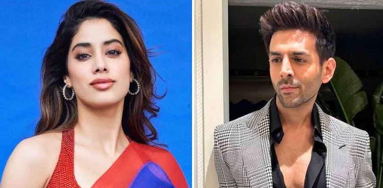 janhvi kapoor, kartik aaryan, dostana 2