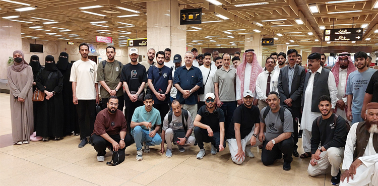 Route to Mecca Project, Saudi delegation, Karachi