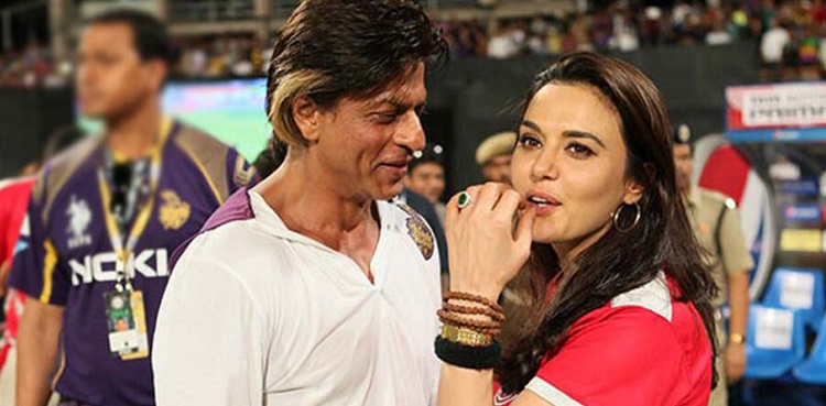preity zinta, shahrukh khan