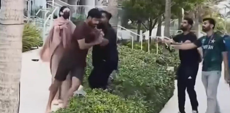 WATCH, Pakistani pacer, Haris Rauf, loses his cool, fan in USA