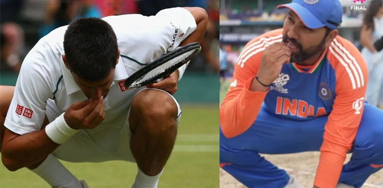 Rohit Sharma, Novak Djokovic, T20 World Cup 2024