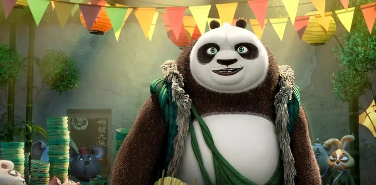 DreamWorks Kung Fu Panda, Peacock, Jack Black,