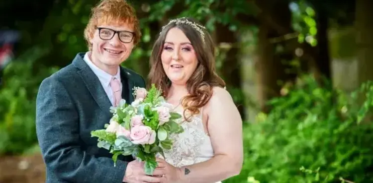 Ed Sheeran, doppelganger, Hollywood, wedding,