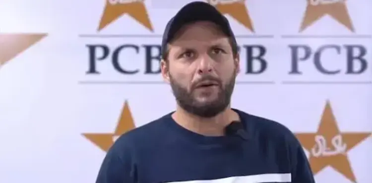 Shahid Afridi Private sector talent Pakistan
