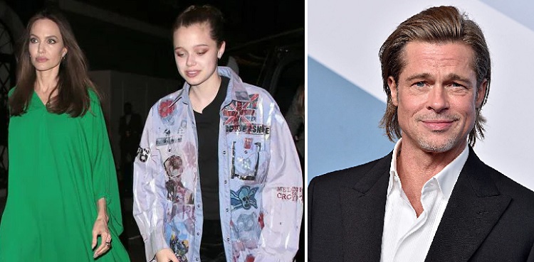 brad pitt, angelina jolie, daughter, shiloh