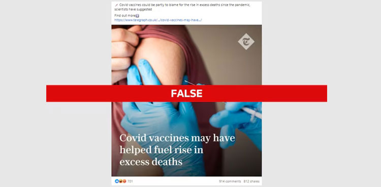 Covid vaccines fueled excess deaths