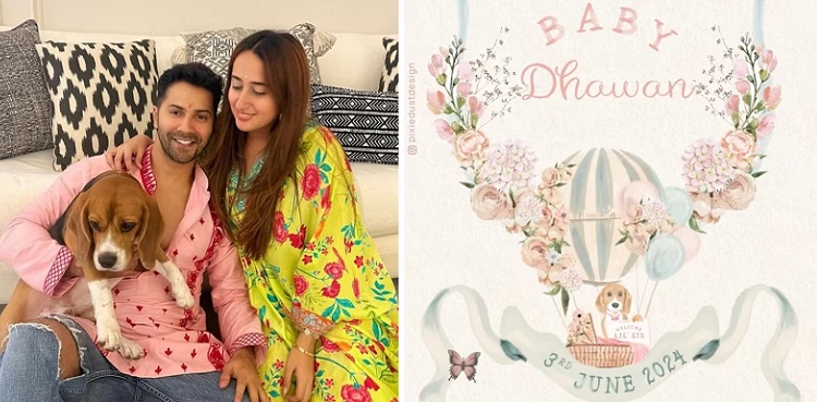 varun dhawan, natasha dalal, baby girl
