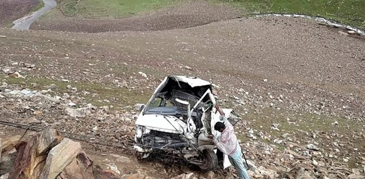 Buner, family dead, vehicle plunges into ravine,