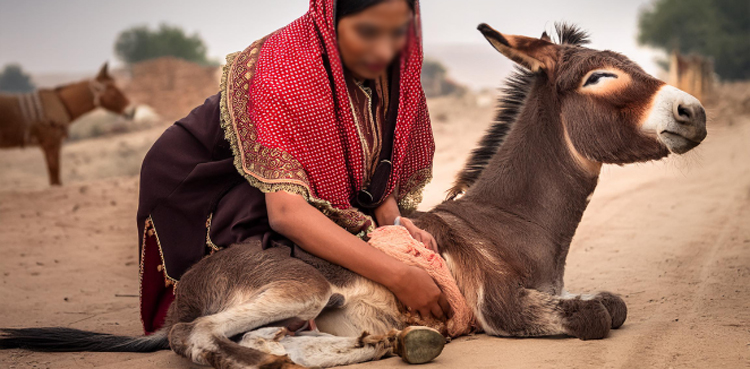 Landlord, brutally kills, donkey, Punjab
