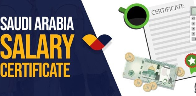 Pakistani employees, salary certificate online, Saudi Arabia
