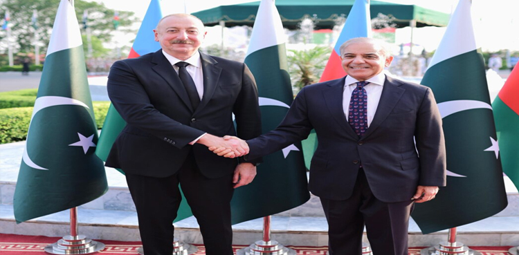 Azerbaijan president Pakistan