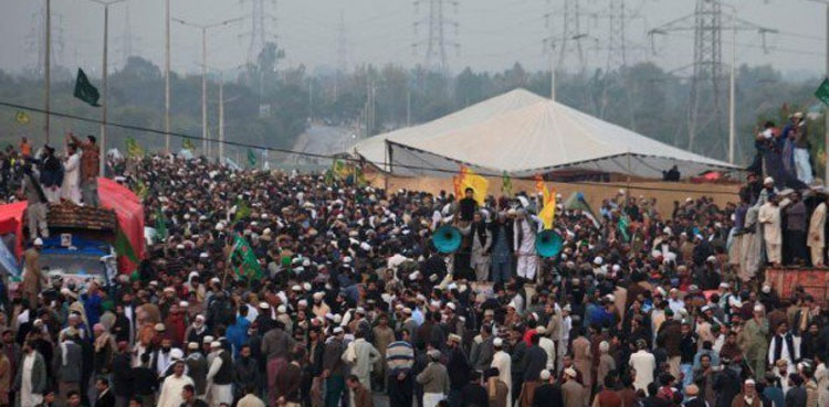 Faizabad sit-in, Rana Sanaullah, Palestine Israel, TLP