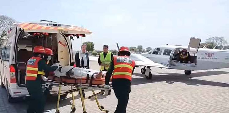Pakistan air ambulance, Punjab, Maryam Nawaz