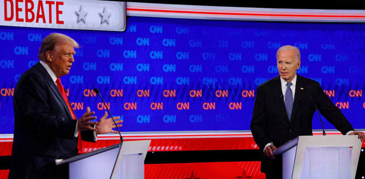 Kamala Harris, Joe Biden, Donald Trump