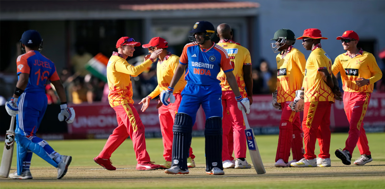 fans react to India's defeat to Zimbabwe