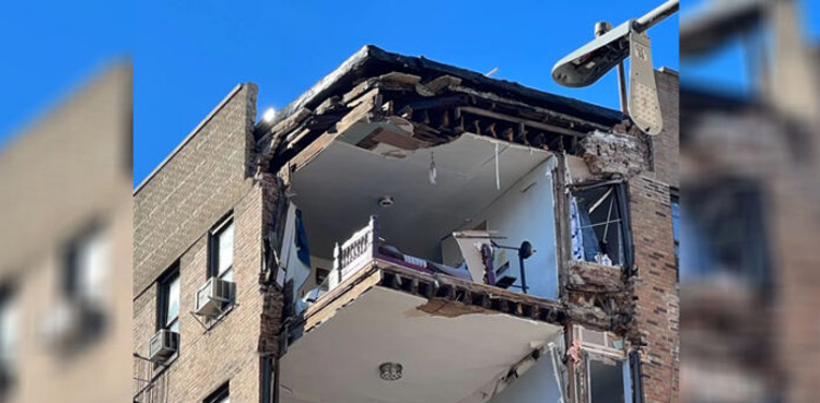 Building collapsed