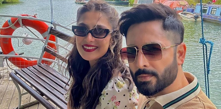 ayeza khan, danish taimoor, wedding anniversary, viral pictures