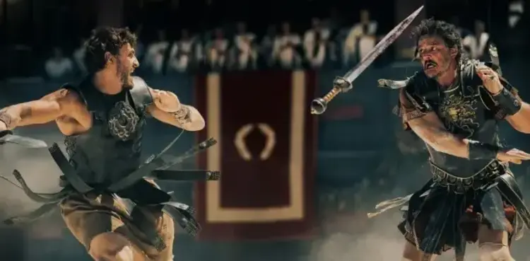 Paramount Pictures, Ridley Scott, Gladiator 2, Paul Mescal, Pedro Pascal, Denzel Washington,