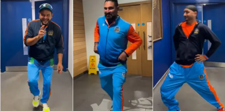 Yuvraj Singh, Harbhajan Singh, Suresh Raina, video, viral, disabled people,