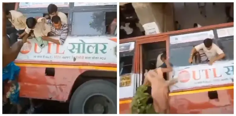 viral, passenger bus, video, bridge,