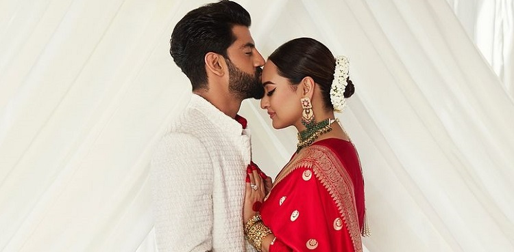 sonakshi sinha, zaheer iqbal, wedding video