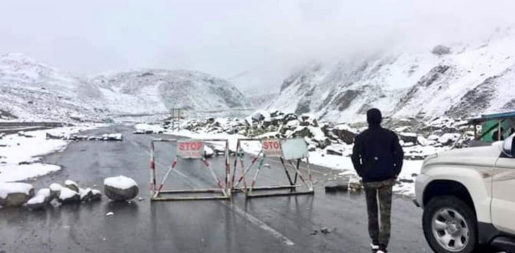 May snowfall, frosty weather, Gilgit Baltistan