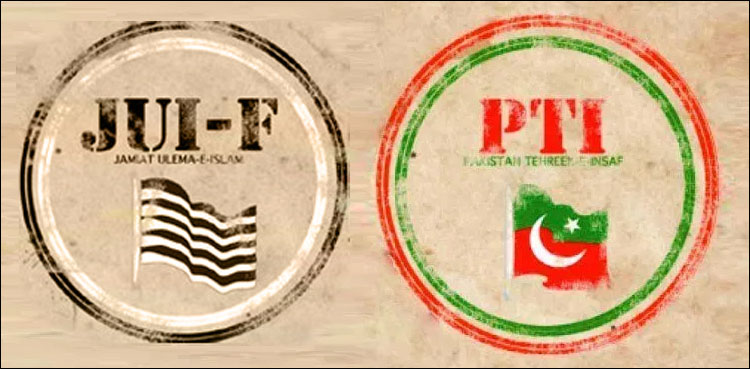 PTI Fazlur Rehman, PTI, JUI-F