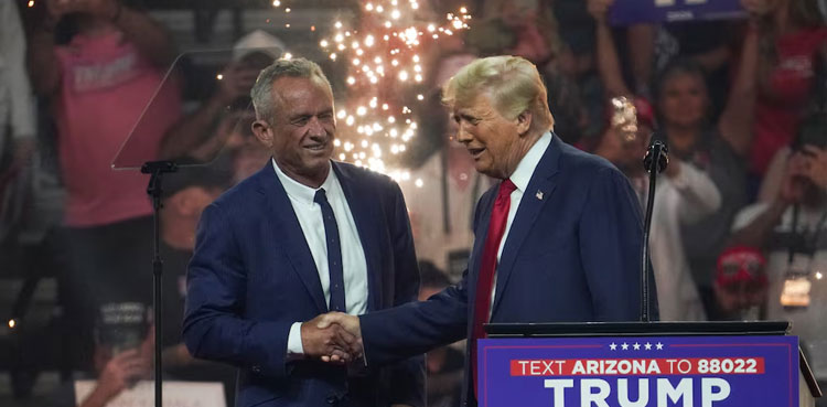 RFK Jr ends US presidential campaign, endorses Trump