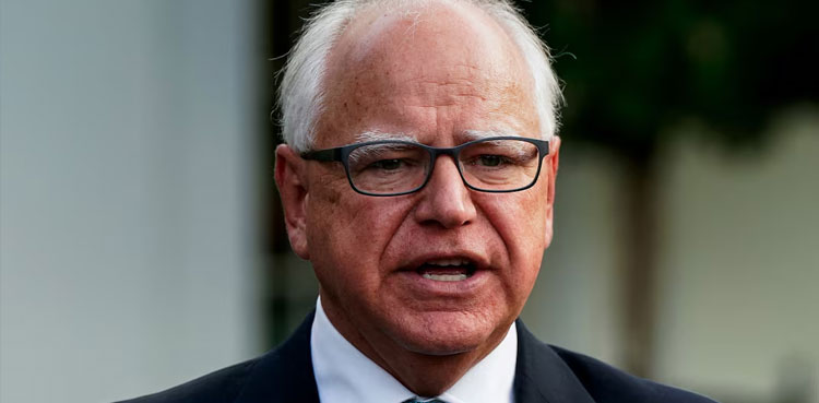 Tim Walz, Kamala Harris, Minnesota governor, running mate