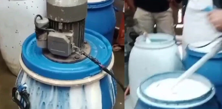 Fake milk factory, seized, Karachi