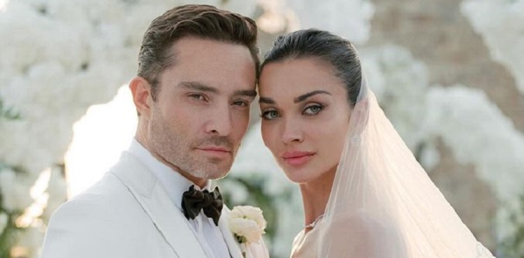 amy jackson, ed westwick, married