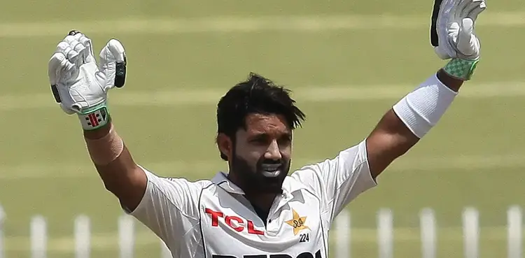 mohammad rizwan, first test, mohsin naqvi, pcb,