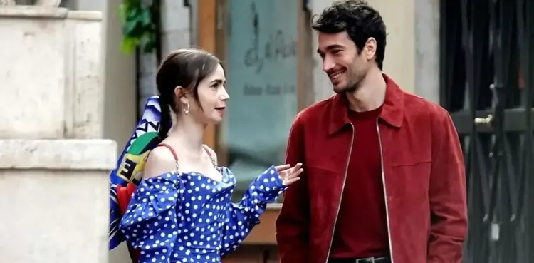 Netflix Emily in Paris, Hollywood, Lily Collins, rome,